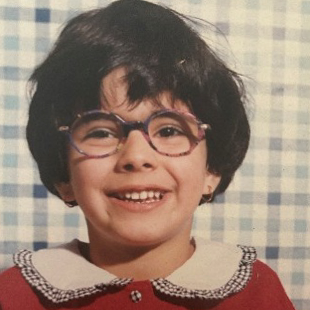 Tânia Pinto em criança