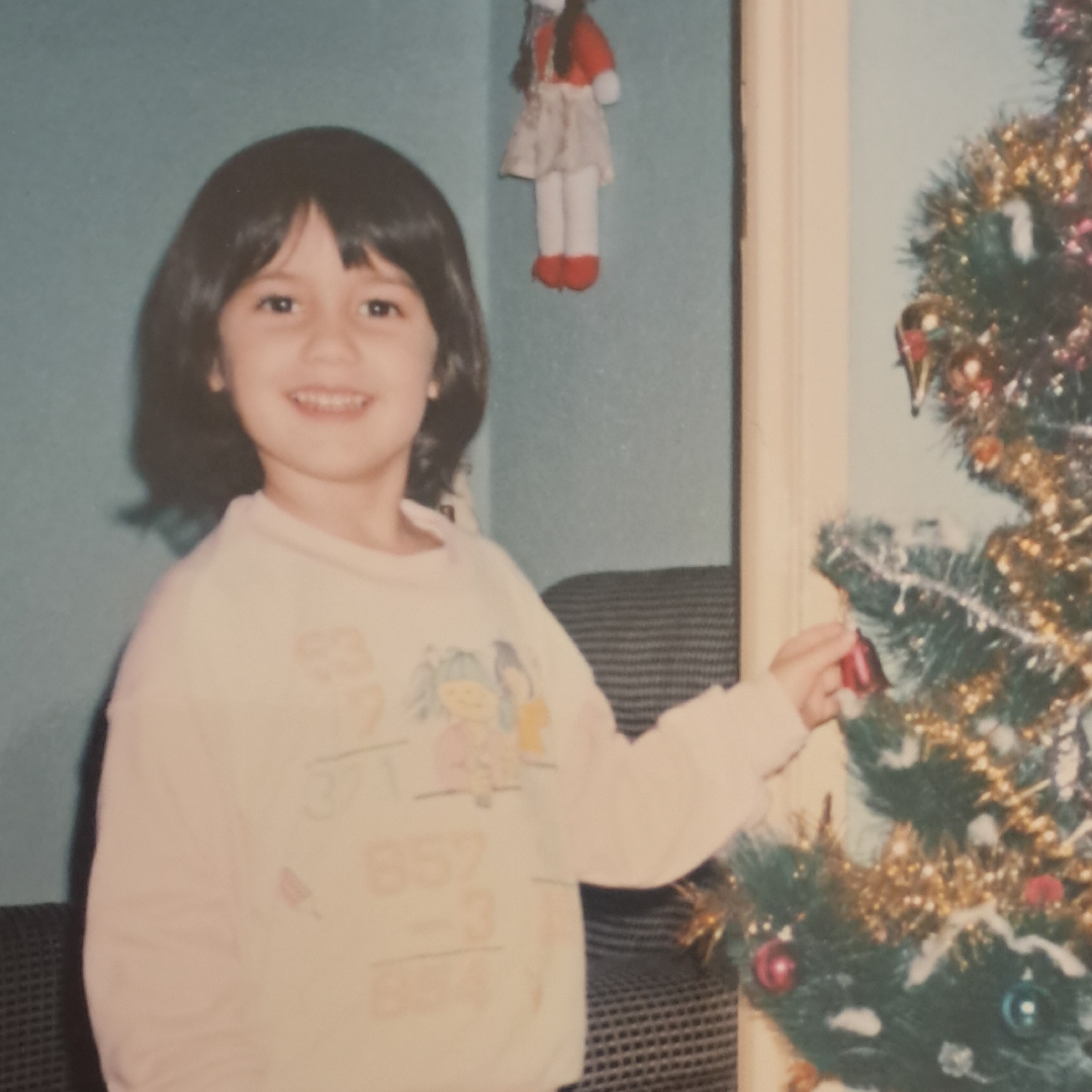 Ana Morgado em criança